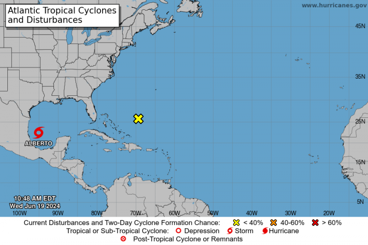 Se Forma Alberto La Primera Tormenta Tropical De La Temporada