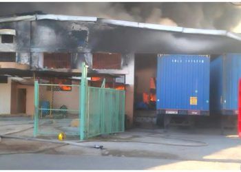 Empleados Zona Franca SPM incendiada temen perder empleos