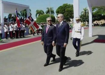 Abinader recibe al presidente de Colombia Iván Duque