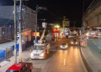 ASDN anuncia alumbrado Av. Hermanas Mirabal para seguridad ciudadana