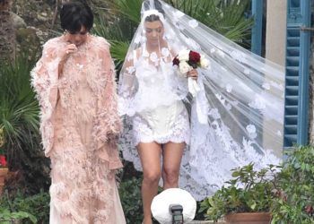 Así fue la boda de Kourtney Kardashian y Travis Barker 