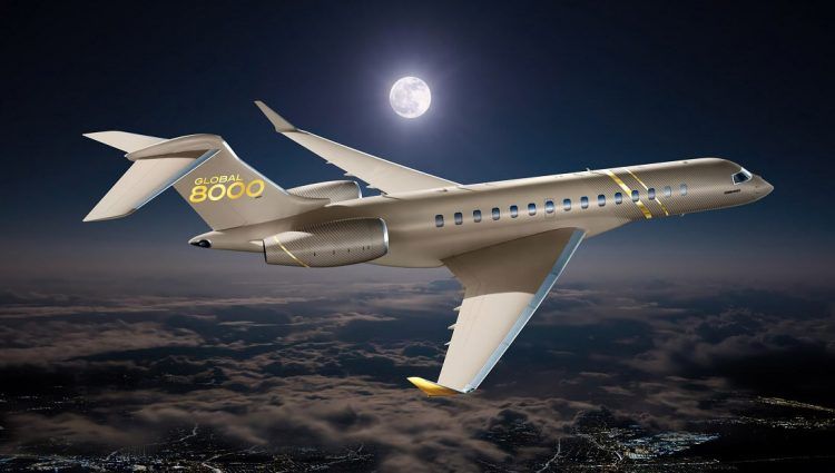 Global 8000: El avión de negocios más rápido del mundo