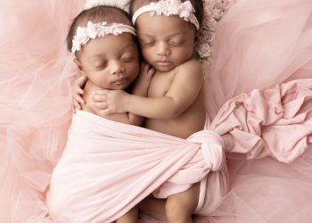 Circulan las primeras fotografías de las gemelas de Amara la Negra