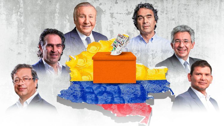 Colombianos elegirán su nuevo presidente  este domingo