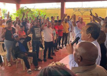 Marte dice ha cumplido en un 80% con su gente