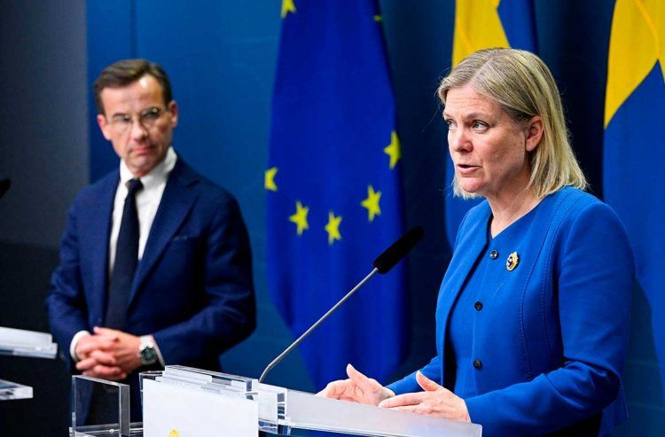 Suecia confirma que solicitará la adhesión a la OTAN