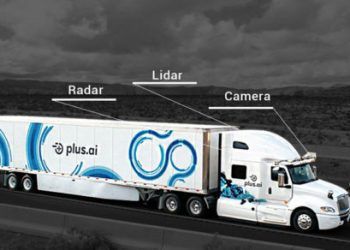 Primer camión de conducción automática, realiza prueba en China