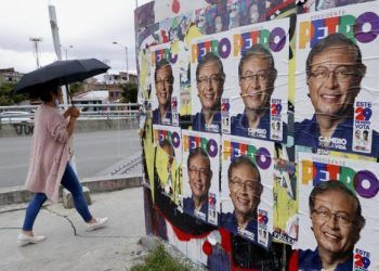 Colombia: campaña presidencial, carrera de hombres