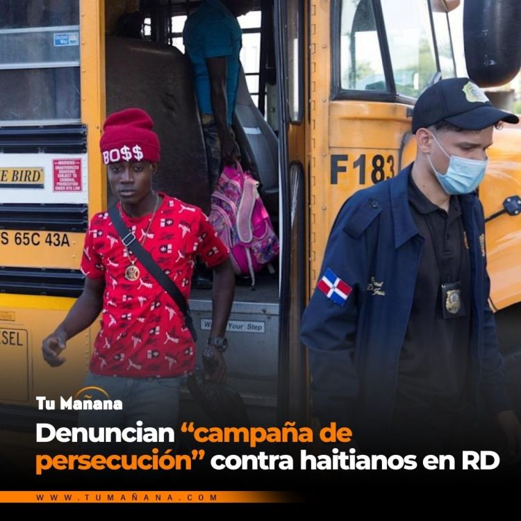 Denuncian “campaña de persecución” contra los haitianos RD