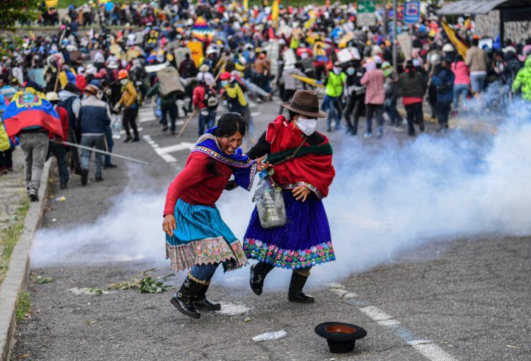 Lasso acusa un intento de golpe de Estado detrás de las protestas en Ecuador
