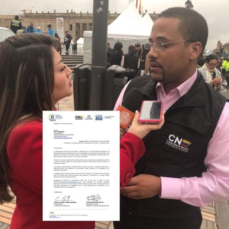 Experto electoral dominicano fue invitado a observar elecciones en Colombia