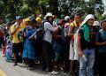 Migrantes piden protección a comisión de DD.HH. en México