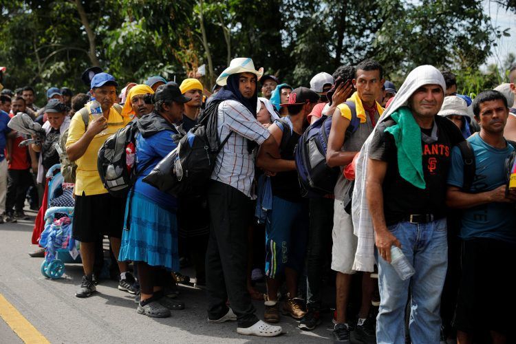 Migrantes piden protección a comisión de DD.HH. en México