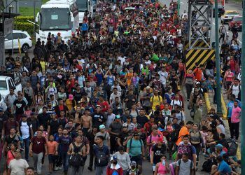 Caravana de 15.000 migrantes en busca del sueño americano