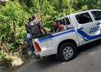 Apresan sub dir. de junta distrital de Santiago Oeste por atracar en vehículo de la PN 