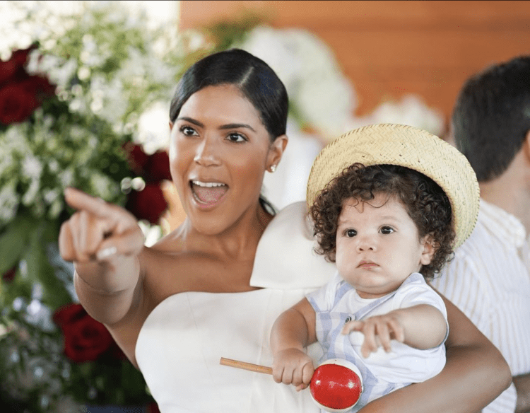 Hijo de Francisca Lachapel cumple su primer año