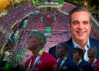 Critican Abinader por felicitar a El Alfa antes que atletas