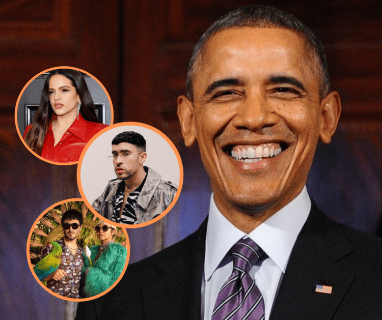¡Obama es fan de canciones de Rosalía, Bad Bunny y Bomba Estéreo!