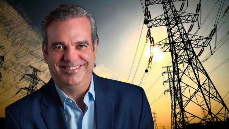 Abinader anuncia que detendrá aumentos de tarifas eléctricas