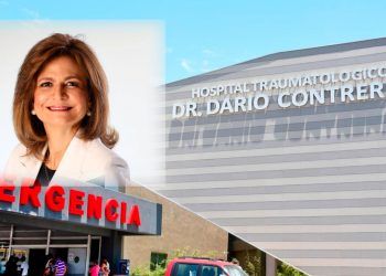 ¡Abruptamente! Vicepresidenta abandona inauguración de Hospital Darío Contreras