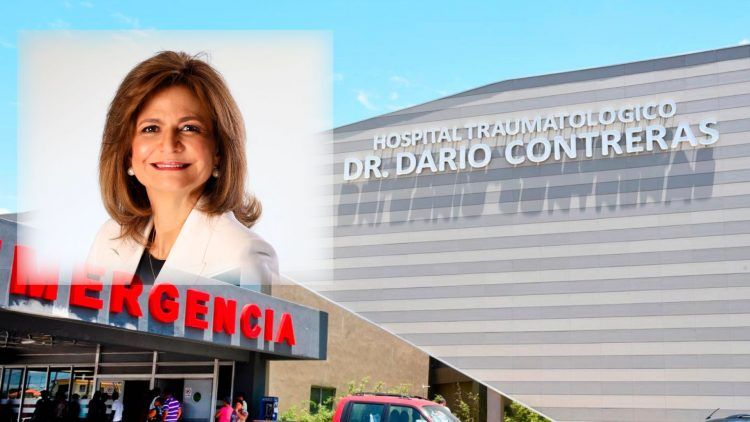 ¡Abruptamente! Vicepresidenta abandona inauguración de Hospital Darío Contreras