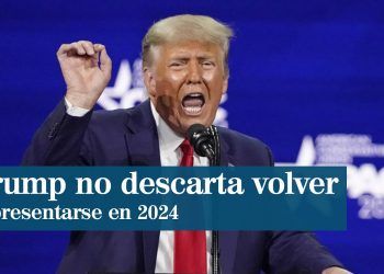 Trump no descarta postularse como presidente por tercera vez