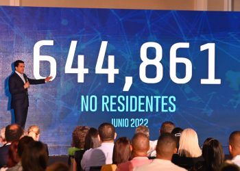 Unos 644, 861 extranjeros llegaron al país durante mes de junio