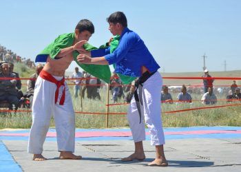 La lucha antigua Kurash ahora es un deporte oficial