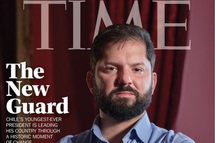 Presidente millennial de Chile es portada de la revista TIME