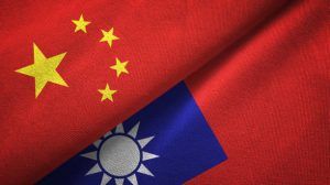Banderas de China y Taiwán 
