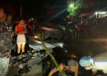 Accidente en carretera Sánchez deja un muerto y otro herido 