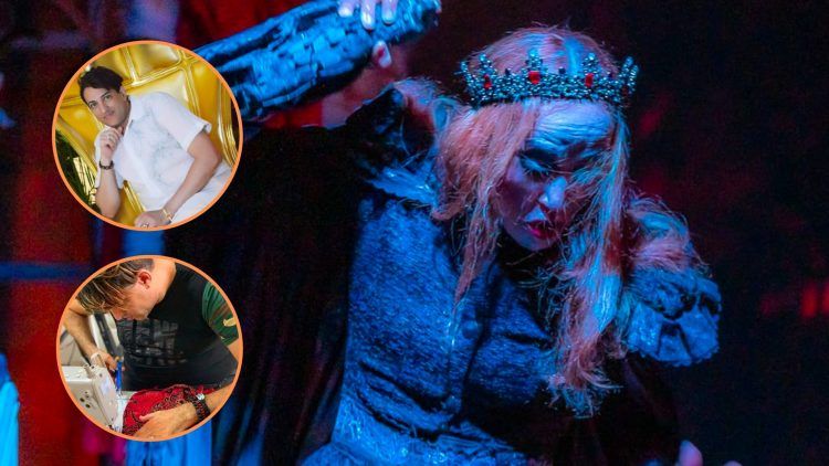 Sócrates Cabral diseño vestuarios de obra “Cecilia B”