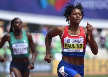 Marileidy Paulino conquistó el primer lugar de los 400 metros planos