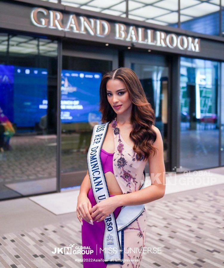RD por todo lo alto con Andreína Martínez, segunda finalista del Miss Universo 2022