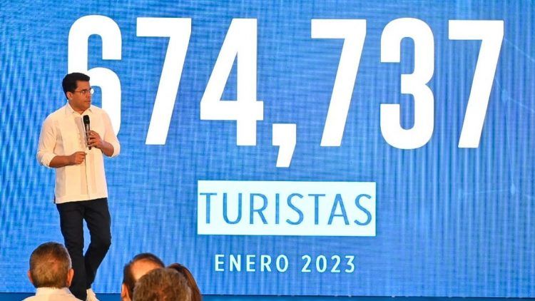 Turismo arranca dos 2023 con récord en enero