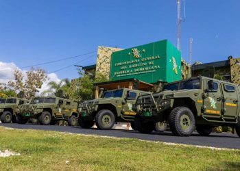 Ya están llegando al país los vehículos blindados adquirido por Abinader