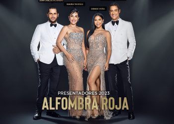 presentadores de la alfombra roja