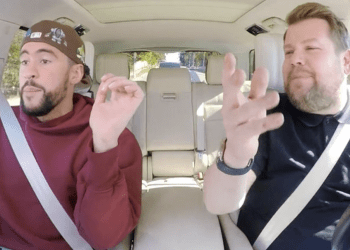 Bad Bunny se sube al “Carpool Karaoke” de James Corden