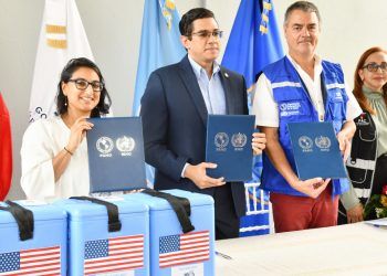 Salud Pública recibe donación de equipos por parte del Gobierno de EE.UU.