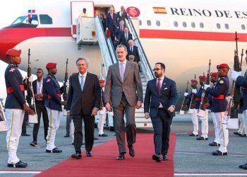 Rey de España, Felipe VI, ya está en Santo Domingo