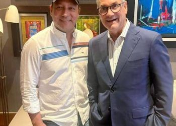 Abel Martínez visita a Gonzalo Castillo en su arresto domiciliario