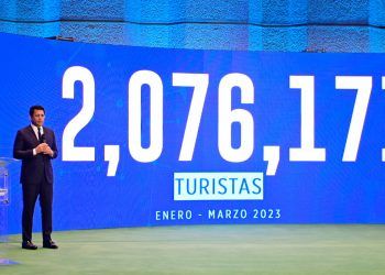 Más de 2 millones de turistas visitaron RD en el primer trimestre del 2023