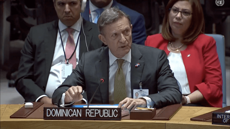 Canciller dominicano insiste en envío de fuerza multinacional a Haití
