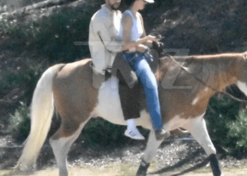 Bad Bunny y Kendall Jenner captados en romántico paseo a caballo