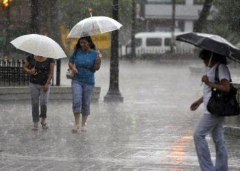Indomet prevé aguaceros y tormentas eléctricas por incidencia de una vaguada