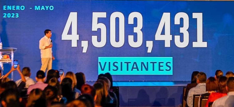 David Collado revela que en cinco meses llegaron al país más de 4.5 millones de visitantes