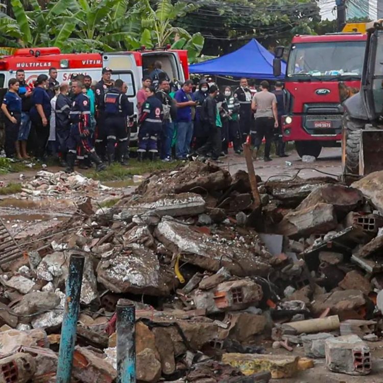 Se eleva a 11 el número de muertos por desplome de un edificio en Brasil