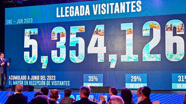 Más de 5.3 millones de turistas llegaron a RD en el primer semestre del año