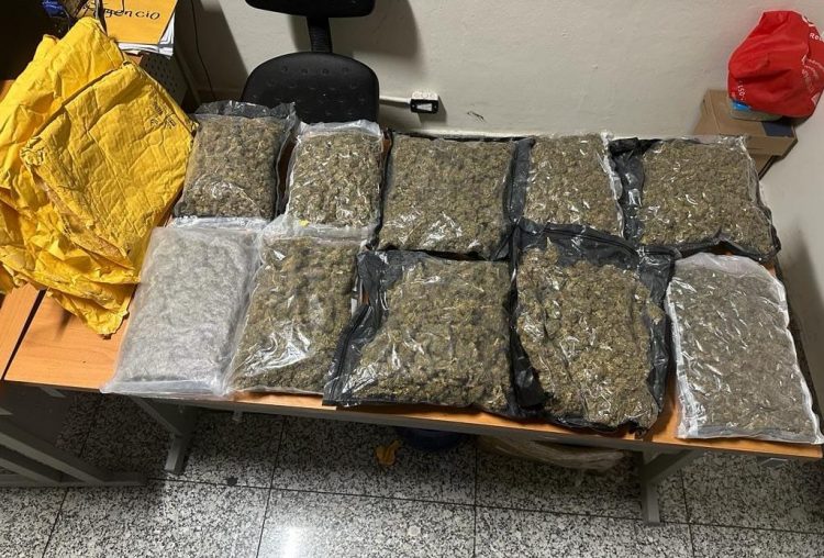 DNCD incauta 10 paquetes de marihuana en Aeropuerto de Las Américas