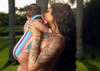 Yailin La Más Viral pública por primera vez el rostro de su hija Cattleya